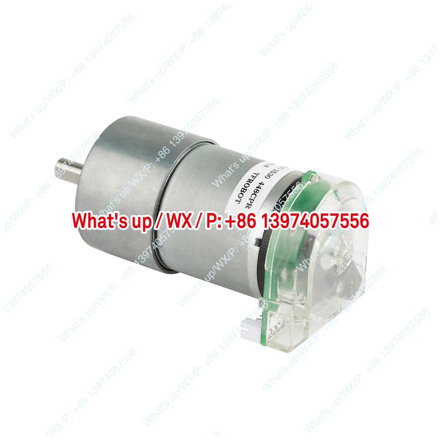 JGB37-3530 DC geared motor 448CPR photoelectric coding trolley speed measurement motor with editor