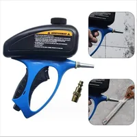 Handheld Gravity Blaster 90Psi Portable Sand Paint Sprayer Pneumatic Rust Power Tool Protection Blasting Air Gun High Pressure