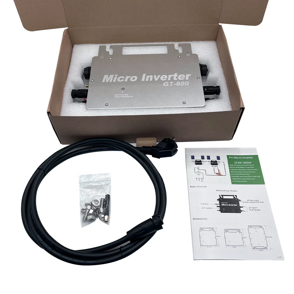 ap 800w أنظمة مايكرو العاكس خارج الشبكة الشمسية