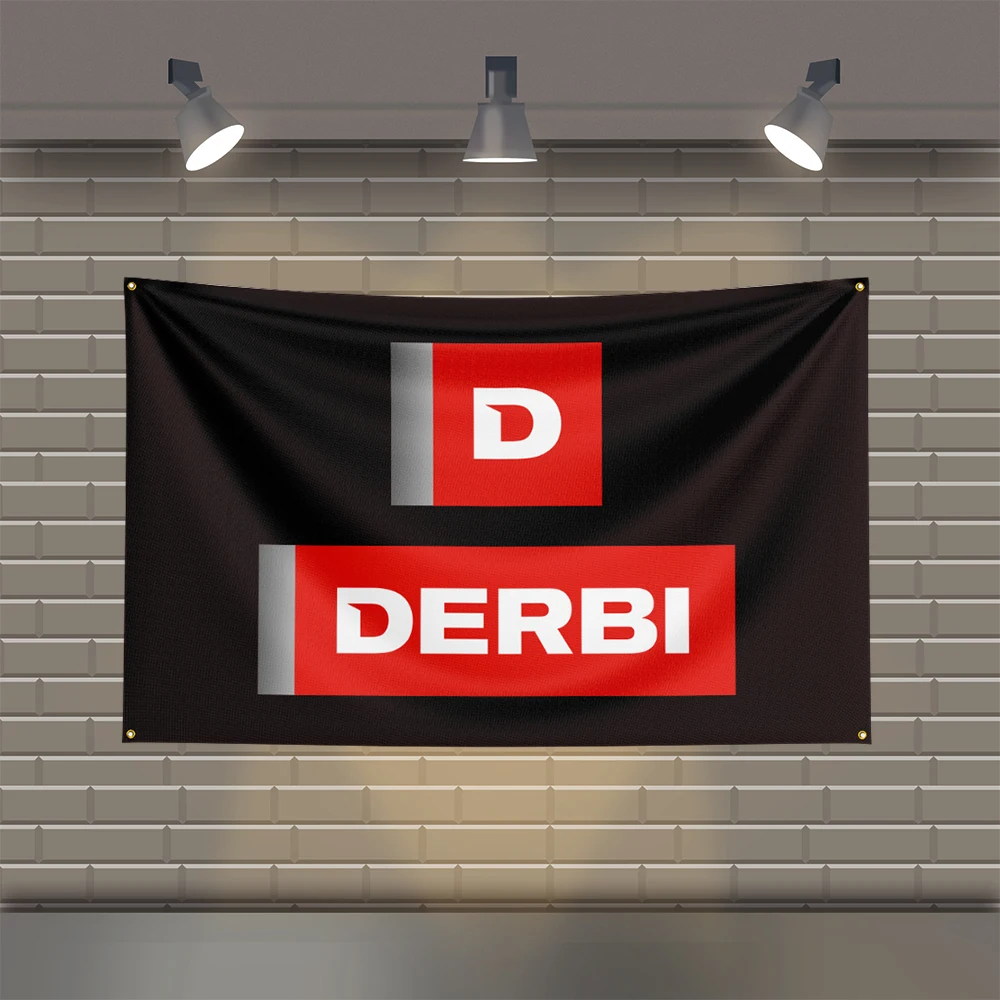 

3x5 Ft D-Derbis Racing Flag Polyester Printed Cars Flags for Room Garage Decor