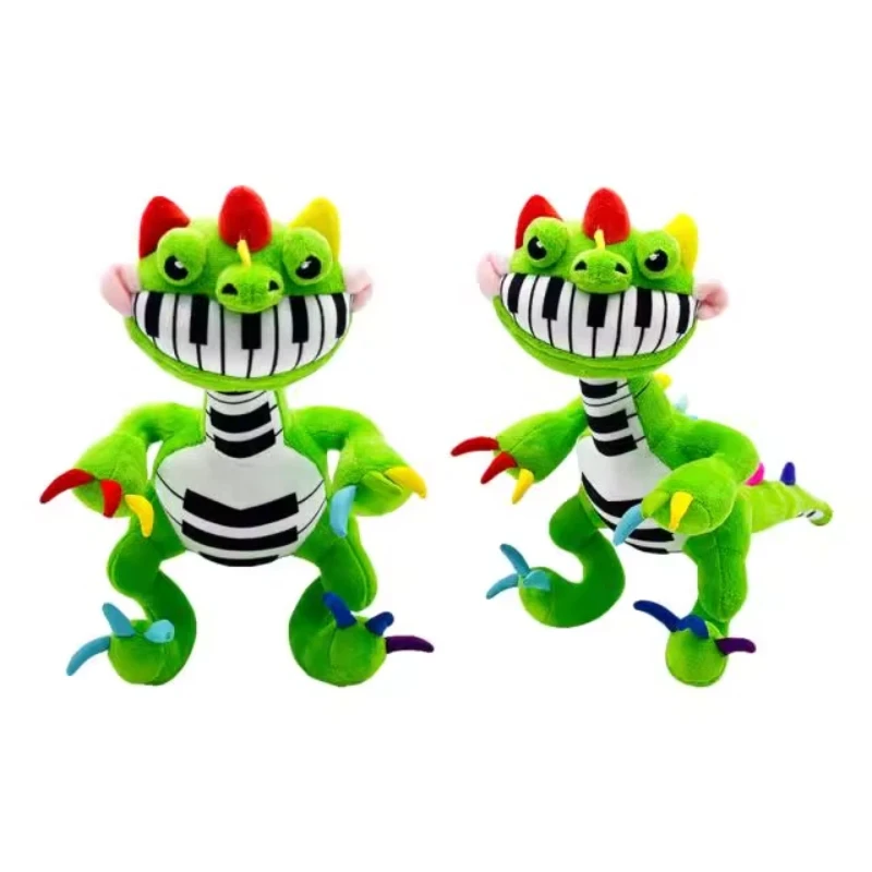 

Pianosaurus Plush Bobby Dragon Toy Soft Stuffed Animal For Kids Inspired By Tv Game Holiday Gift Children'S Filled Animal Doll