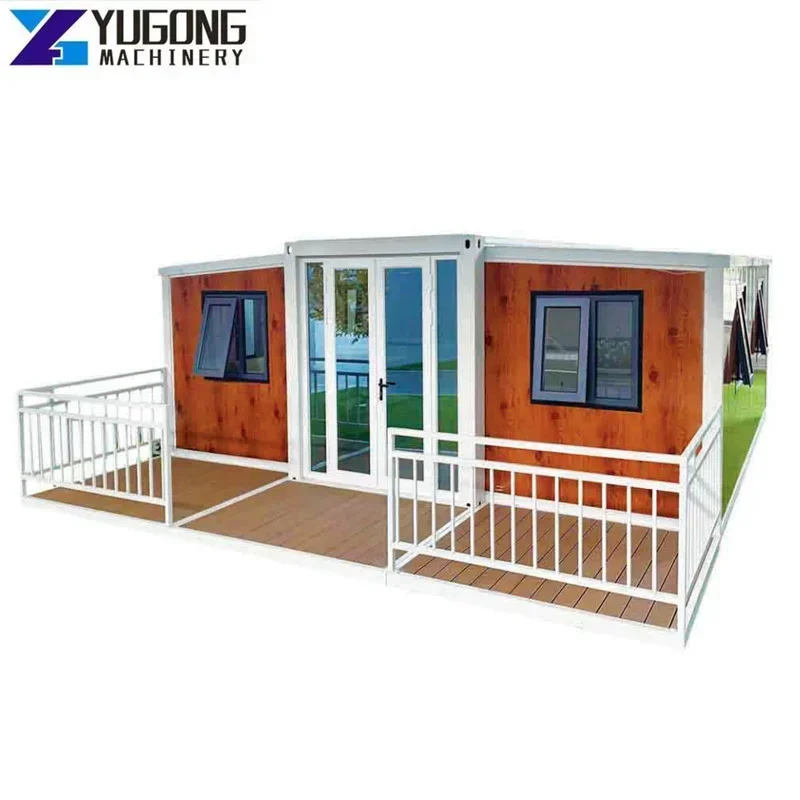 YG 20ft 40ft منزل حاوية مسبقة الصنع وحدات منزلية جاهزة منزل صغير جاهز 2-4 غرف نوم casa prefabricada vivienda