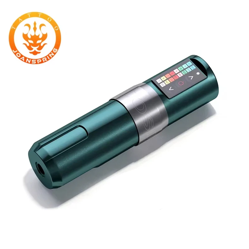 

Беспроводная тату-машинка JOSI с одной батареей, вращающаяся машинка для тату-ручки, набор для тату-машинки с индивидуальным двигателем 2400 мАч без сердечника для картриджа