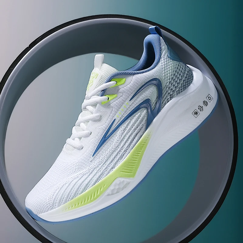 

Men's New Carbon Plate Running Shoes - Ultra-Light Plus-Size Breathable Mesh Shoes,Lightweight Non-Slip for Sports & Casual Wear