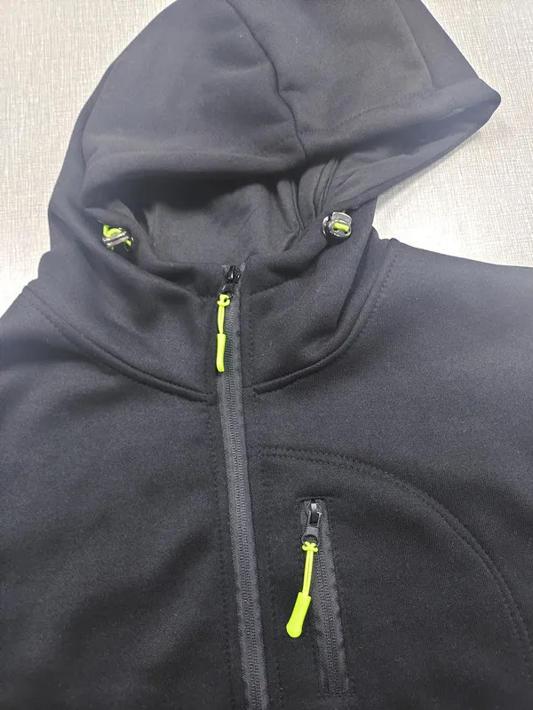 Hoodie estampado com zíper masculino, casaco casual, moda americana, outono, novo