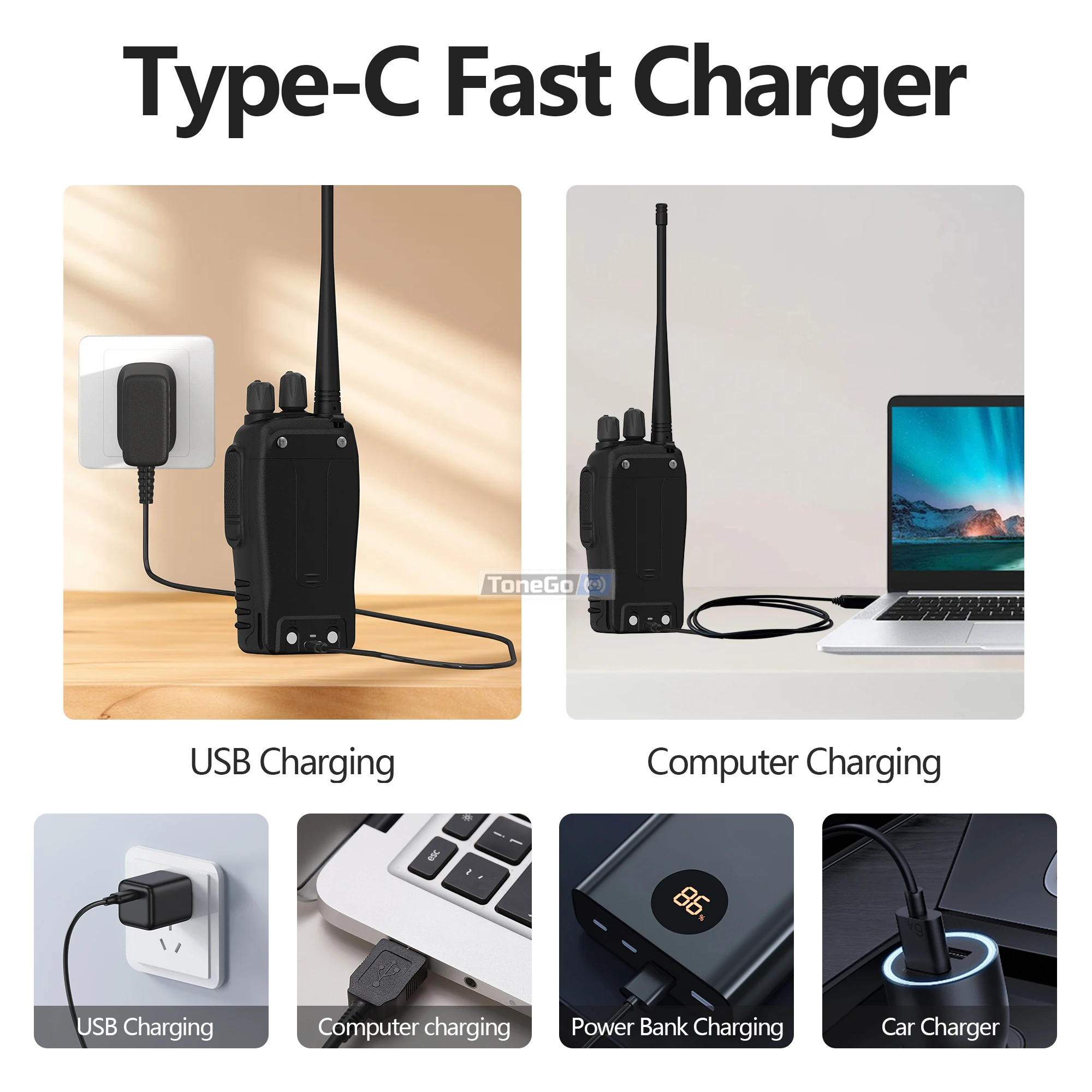 Baofeng BF-888SD Walkie Talkie AI Noise Reduction Updated BF-888S Encrypted Calls FM Wireless Frequency Copy Type-C UHF Radios