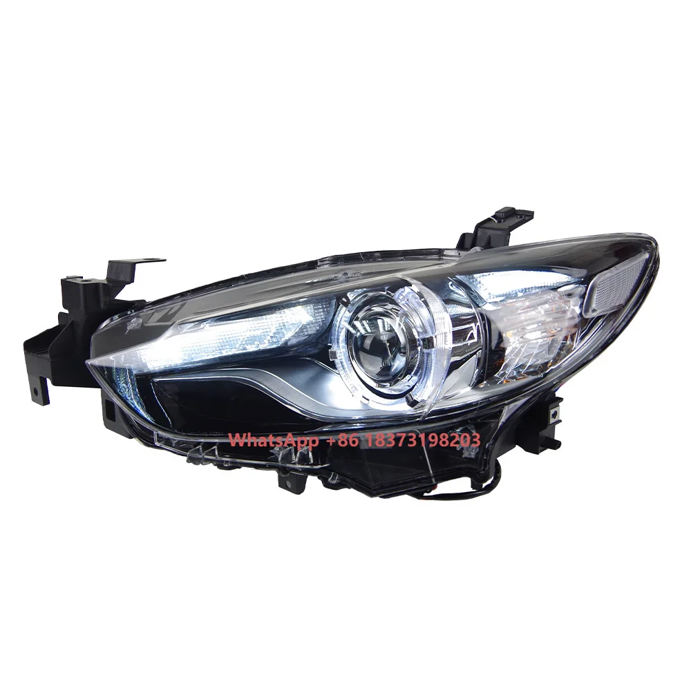 AKD Car Styling for Mazda 6 Headlights 2013-2017 Mazda6 Atenza LED Headlight DRL Hid Head Lamp Bi Xenon Accessories