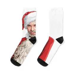 Bad Santa-Chaussettes chaudes pour hommes et femmes, bottes de randonnée