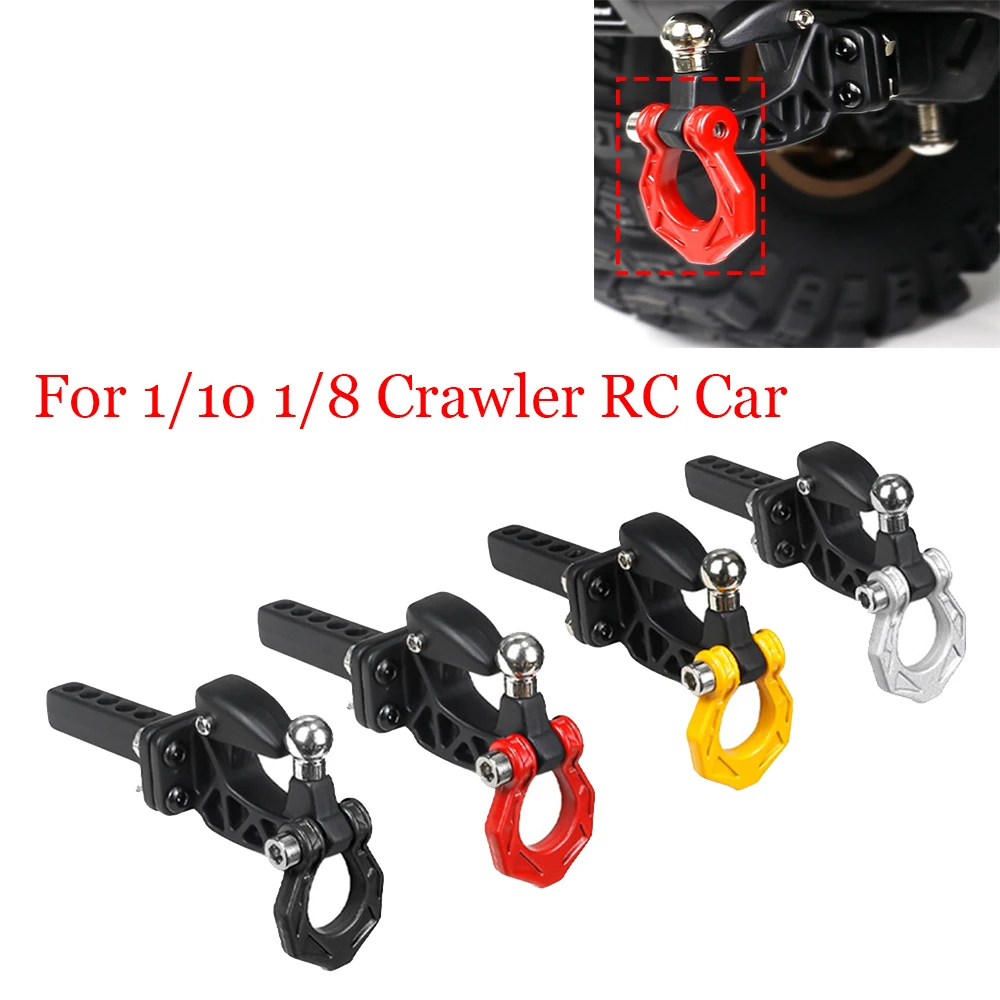 

Тягово-сцепное устройство (фаркоп) для радиоуправляемых краулеров TRX4, SCX10, KM Tank 300, масштаб 1/10, аксессуар для тюнинга автомобиля