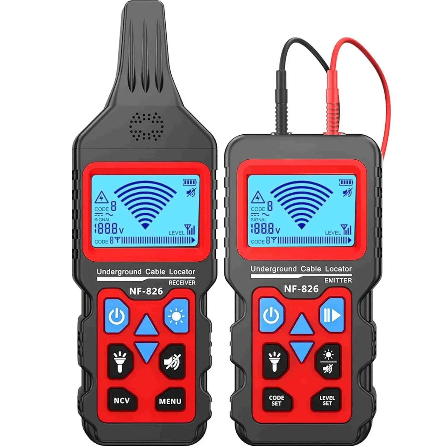 

Underground Wire Locator & Buried Cable Tracer for Dog Fence, Irrigation Wires, Short/Open Circuits - Tone Generator Kit