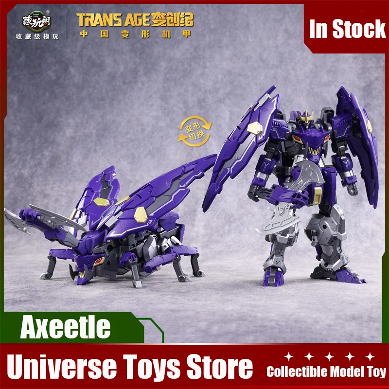 Axetle TA-HCZ002 série herói classe figura de ação transformável rinoceronte besouro mecha montagem articulada modelo brinquedo presentes divertidos