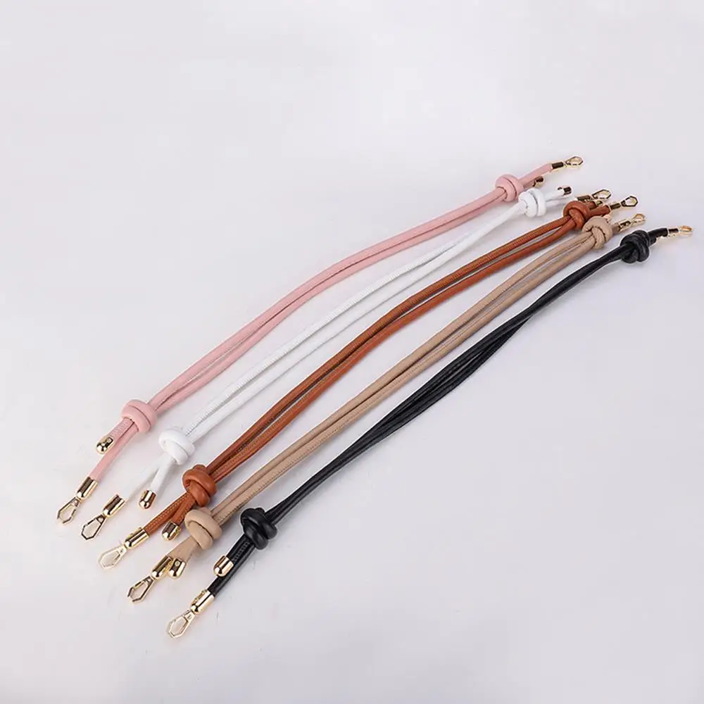

Single Chain Adjustable Bag Lanyard Useful Bag Handle PU Rope Bag Strap Colorful Tie Replacement Decor Simple Shoulder Band