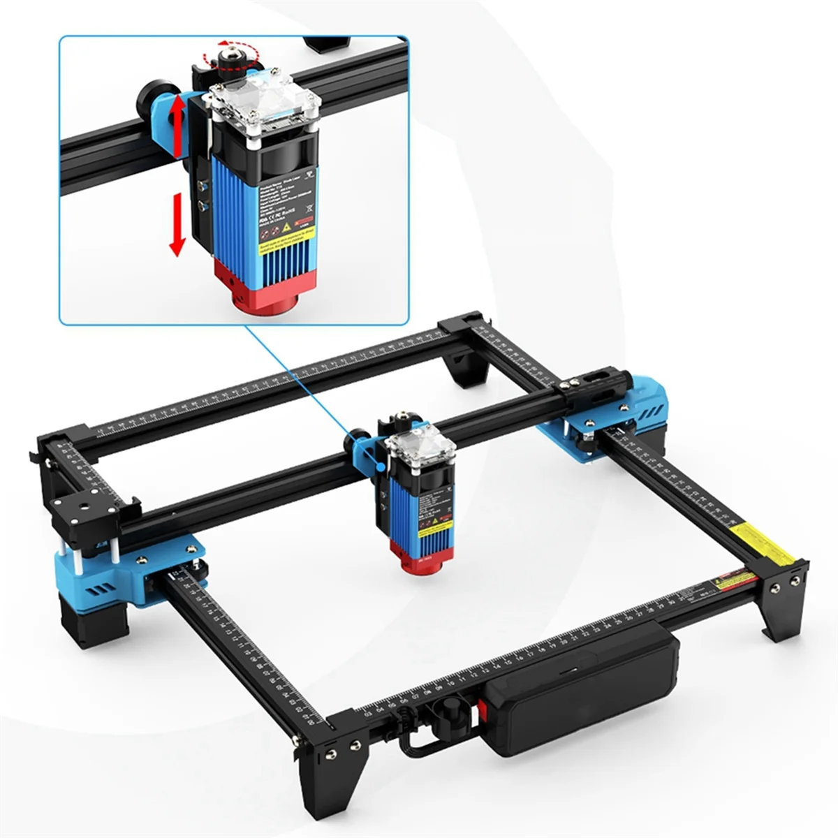 L33A_Laser Adjustable Lifting Module Laser Engraving Machine Z-Axis All Metal Bracket for TWOTREES TTS-55 PRO/TTS-10 PRO