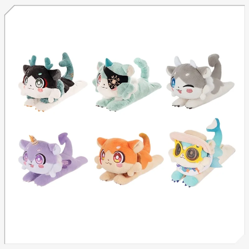 Peluche Originale Star Rail Serie "Awoo Awoo" - Simpatico Cuscino Chimera Da 25Cm, Decorazione Per La Stanza, Regalo Di Compleanno E Natale-image