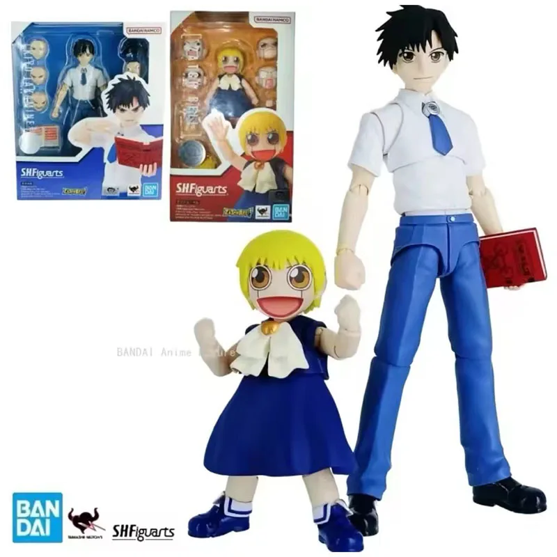 Original Genuine Bandai S.h.figuarts SHF Gash Bell Anime Zatch Bell Takamine Kiyomaro Collectible Model Action Figure Doll Toy