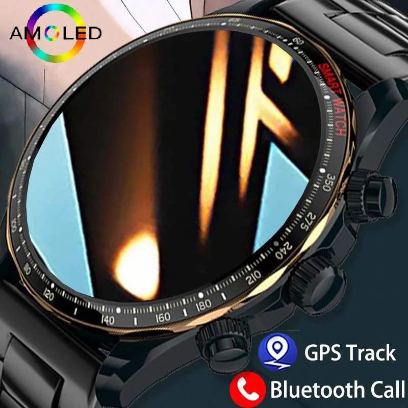 

2023 Men's Smartwatch 1.43 "AMOLED 466*466 HD Screen Bluetooth Call GPS Track IP68 Waterproof Sport smartwatch For Huawei Xiaomi