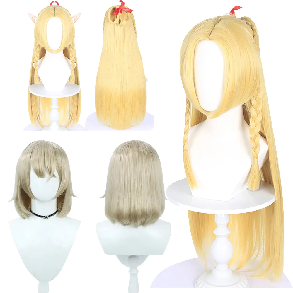 

Falin Cosplay Marcille Wigs Anime Delicious in Cos Dungeon Heat Resistant Synthetic Hair Halloween Carnival Party Costume Props