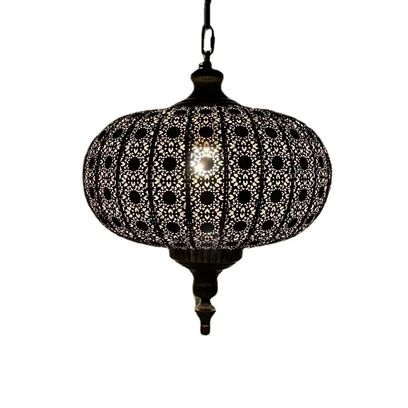 Morocco Hollow Chandelier Retro Exotic Southeast Asia Bedroom Dining Room Cafe Hotel Homestay Bar Chandelier