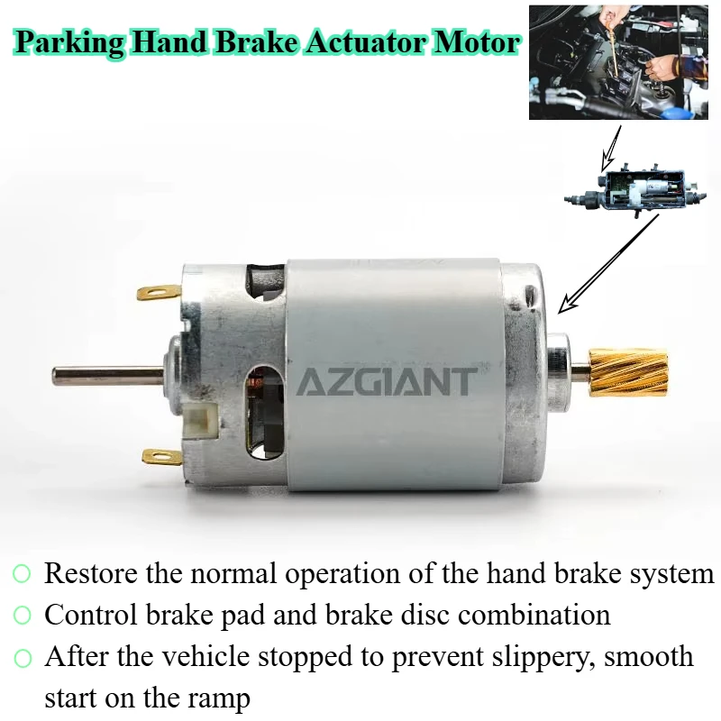 

AZGIANT For Subaru Outback Legacy Parking Hand Brake Actuator Motor DC Pure Copper Gear 12 Teeth Car Accessories Brand New OEM