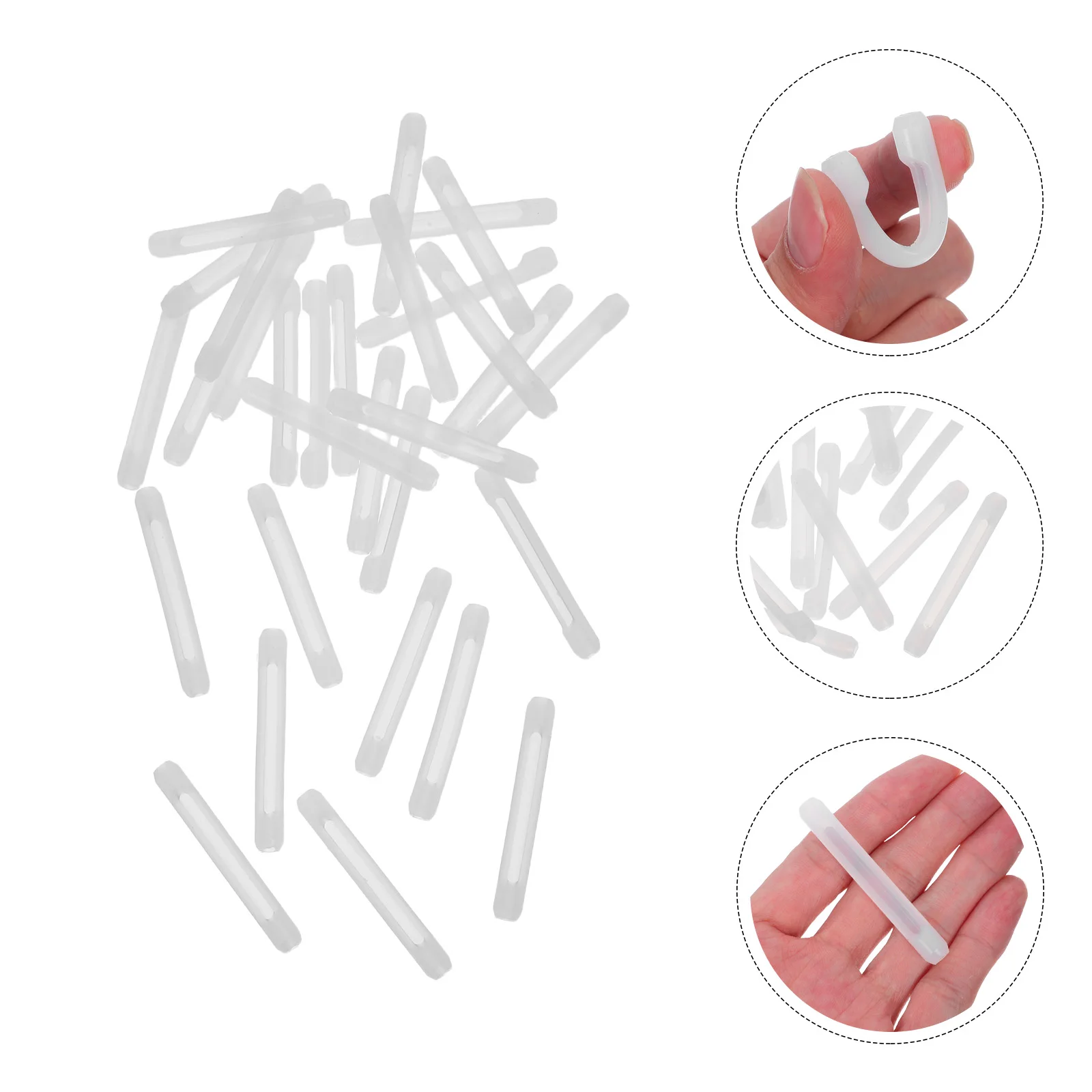 

Silicone Glasses Temple Tips Anti-Slip Ear Grips Soft Eyeglass Cushions For Sports Running Hiking Retainer Replacement Parts