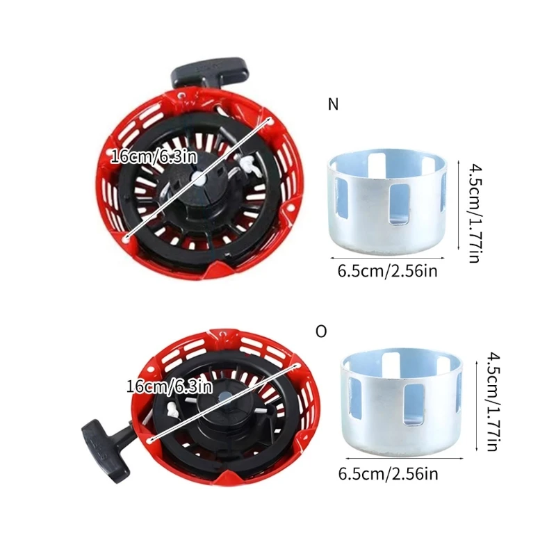 Lawn Mower Engine Motor Part Recoil Starter for GX160 Generator Engine Parts