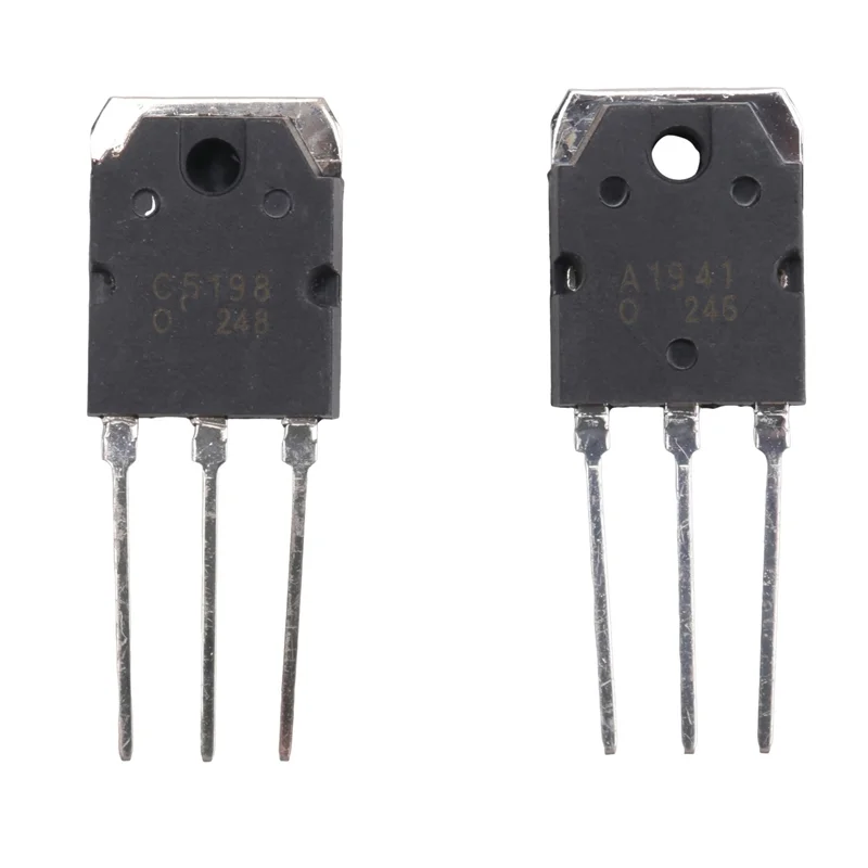 AS62 10 زوج A1941 + C5198 10A 200V مكبر كهربائي ترانزستور السيليكون