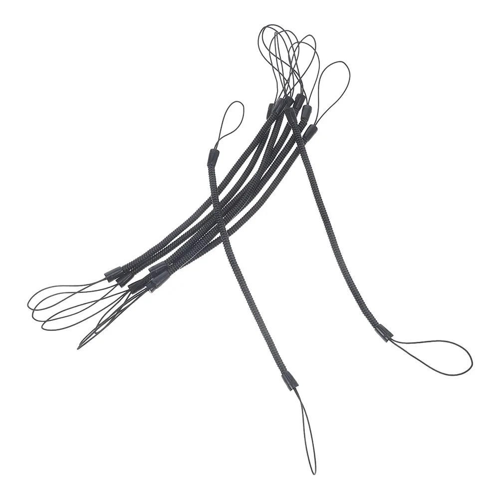 

12pcs Stylus Lanyard Elastic Tether Cord Holder Key Chain Lost Rope Touchscreen Drawing Pen Strap