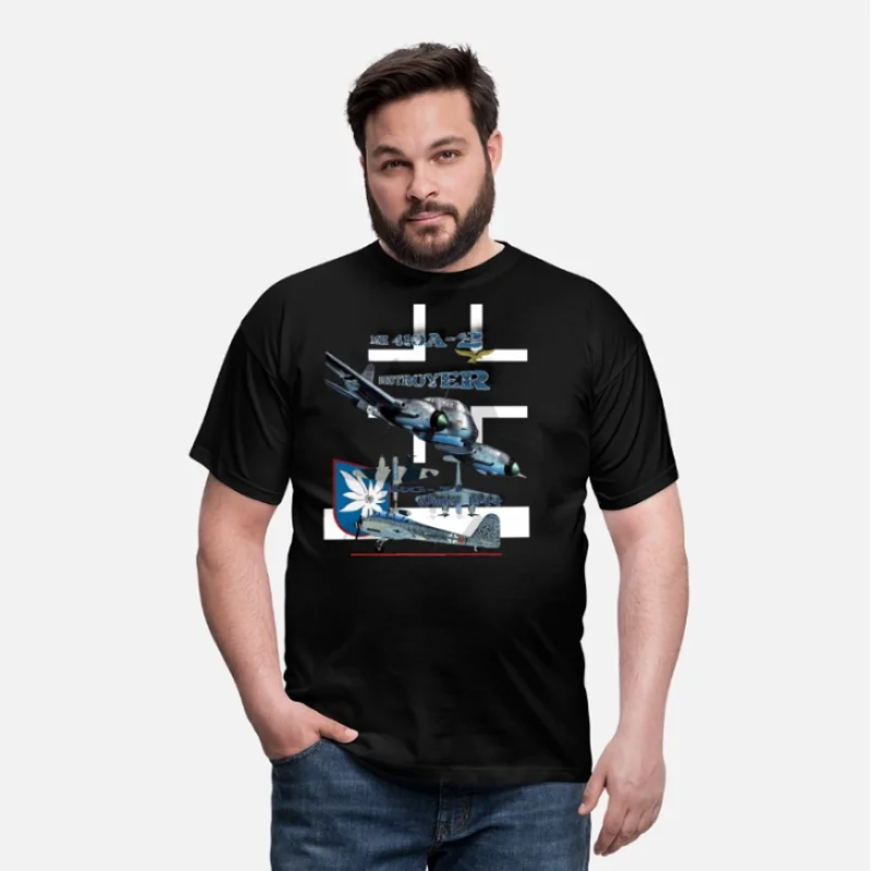 Hot Sale WWII German Luftwaffe ME 410A 2 Heavy Fighter T-Shirt New 100% Cotton Short Sleeve O-Neck T-shirt Casual Mens Top