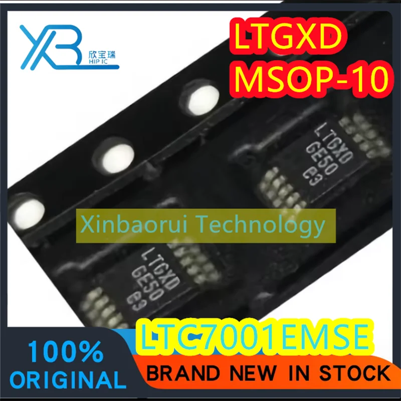 

(1/10piece) LTC7001EMSE LTC7001 Parts Mark LTGXD MSOP-10 15V MOSFET Gate Driver Chip Brand New Original Electronics Spot