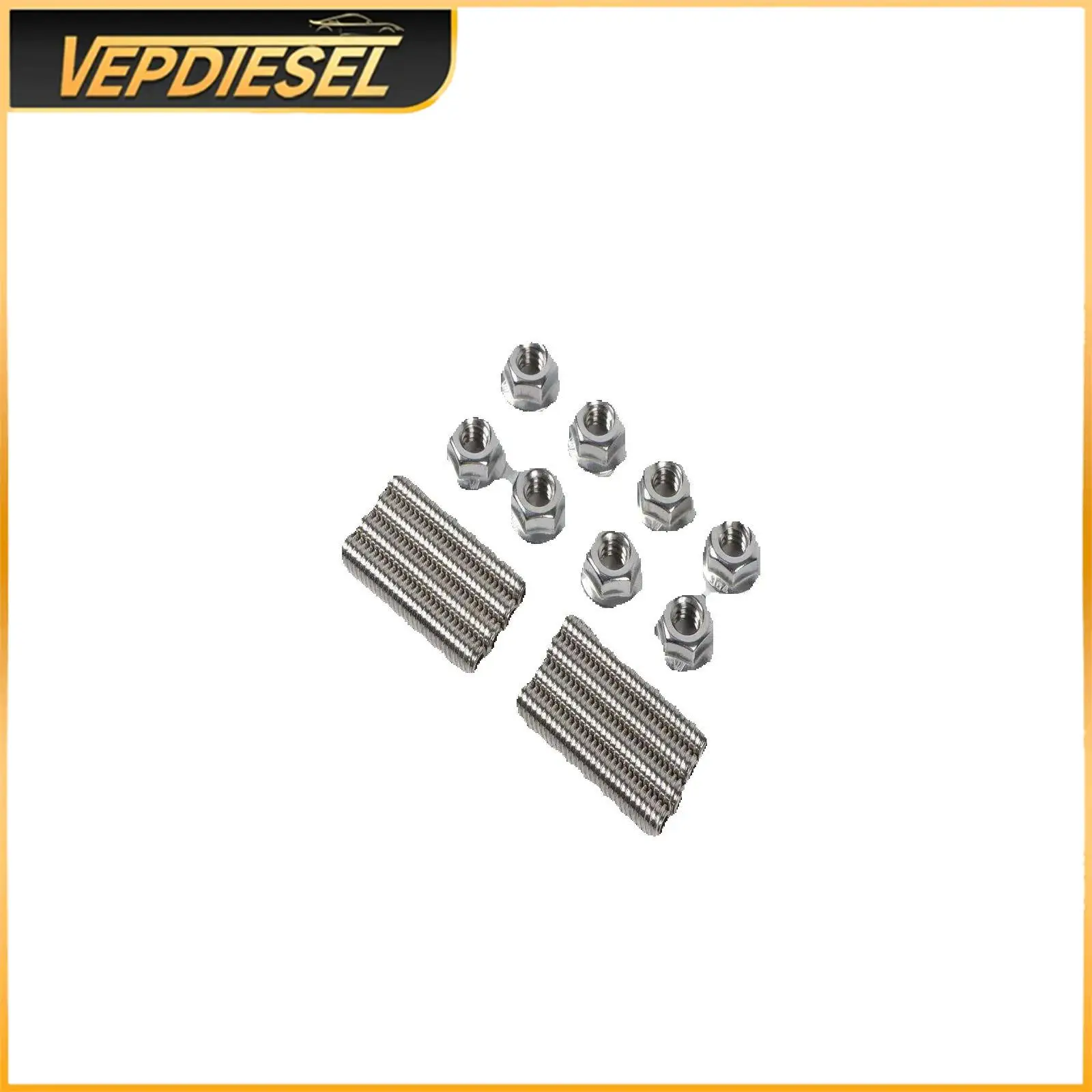 

8pc SBC Valve Cover Stud Kit 1/4" -20x 1 1/2" Stainless Steel FOR Small Block Chevy 283 327 350 400