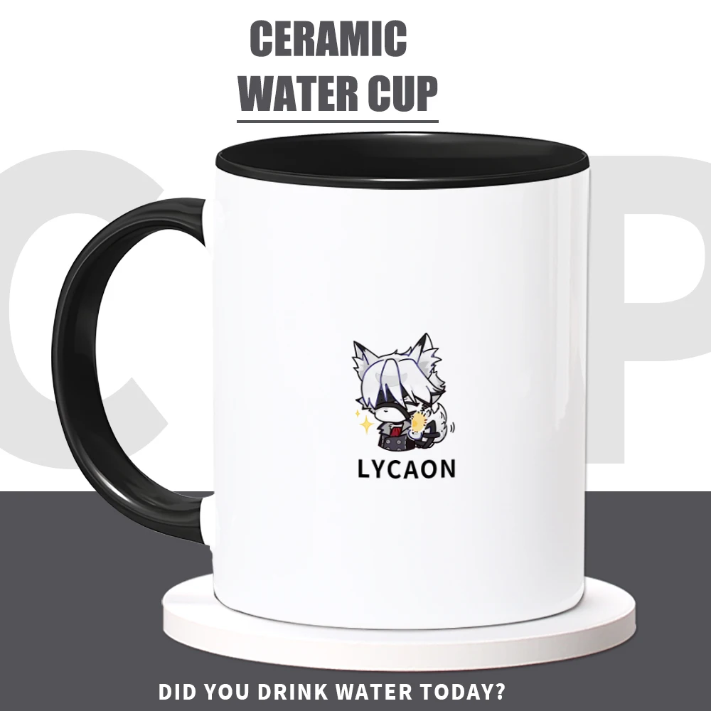 Zenless Zone Zero Von Lycaon Anime Game Ceramic Mug Coffee Cup Water Cup Home Tea Table Ornament Cup