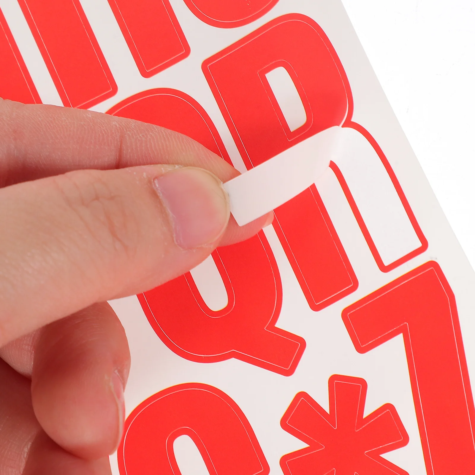 

Letter and Number Stickers 10 Sheets Self-Adhesive Vinyl Decals for Windows Skateboards Crafts Sticker Letters