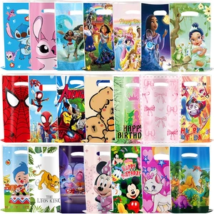 Grosir 50/40/30/20/10 Buah Tas Hadiah Terima Kasih Kartun Disney Tas Plastik Pembungkus Kado Tamu Ulang Tahun Pernikahan Kotak Putri Kecil 12 kotak penyimpanan plastik 30x40 penjualan terbaik - №