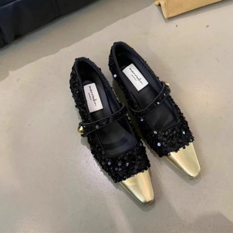 

Женские туфли-лодочки на толстом каблуке, демисезонные