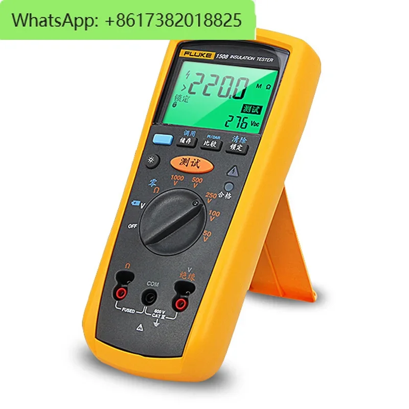 508 Insulation Resistance Tester Digital Shake Meter F1503 F1535 Megohmmeter F1587