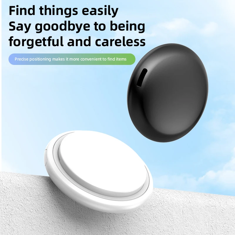 Air Tracker Tag Works with Apple Find My (iOS Only) Includes Replaceable Battery Bluetooth Smart Item Locator Key Finder for Key
