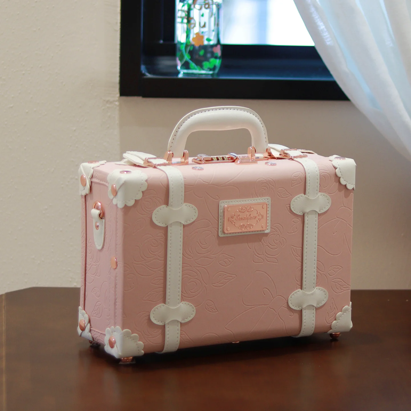 

Ручной багажник в стиле ретро, дорожный чемодан с паролем Lo, женская сумка для хранения Fre Sle из искусственного материала, Lo Bule, застежка-молния