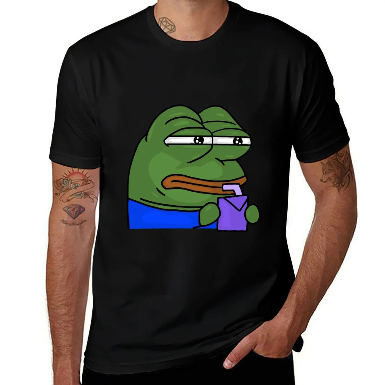 

pepe hmmm sip T-Shirt t shirts designer man tshirt funny t shirts cotton T-Shirt