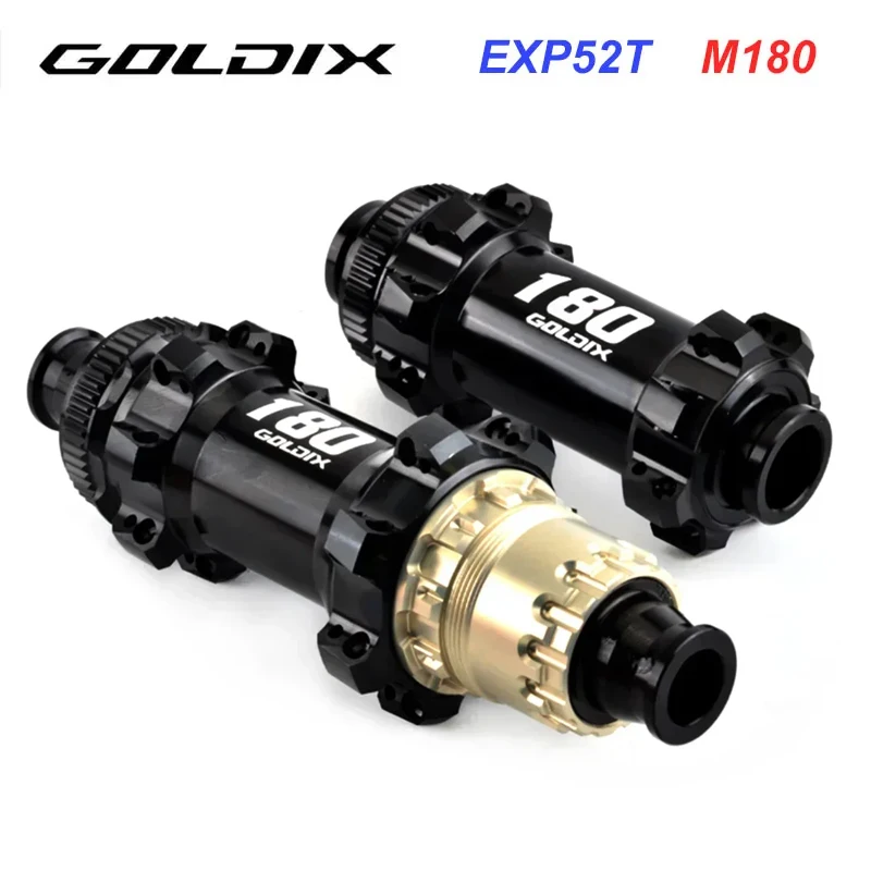 

M180 BOOST Central Lock 28H EXP52T Ratchet Mountain Bike Hub: Compatible with SHIMANO 11/12 Speed Bicycle Accessories