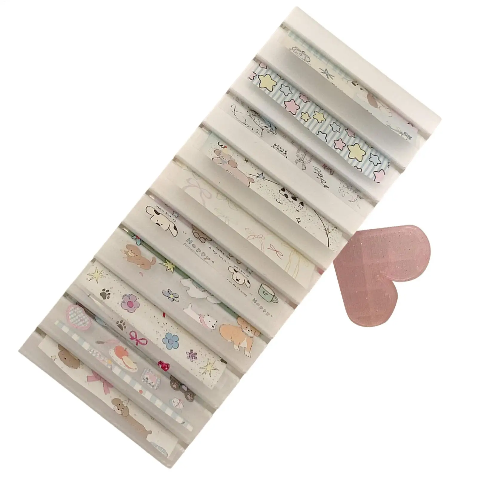 Nail Foil Storage Case Fingernail Sticker Storage Nail Foil Transfer Sheet Container for Beginners Women Girls Ladies Wives