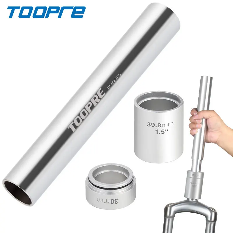 

TOOPRE Mountain Bike Front Fork Headset Bottom Gear Installation Tool Head Base Lower Gear Plug Driver Bicycle Riding Tool