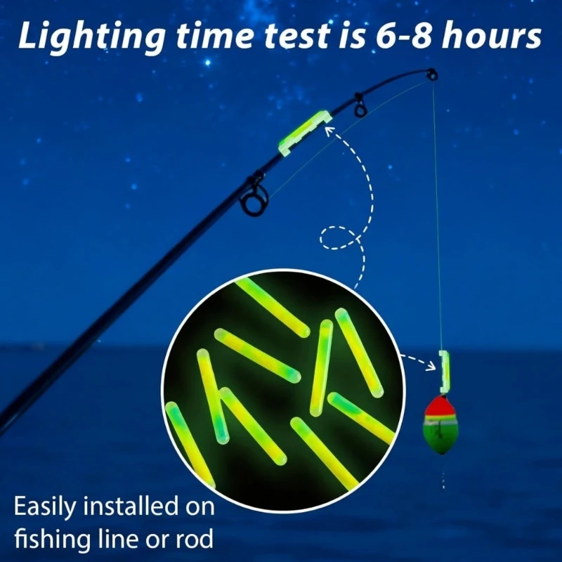 

K0EF Fishing Fluorescent Light Night Fishing Small Glow Lightstick