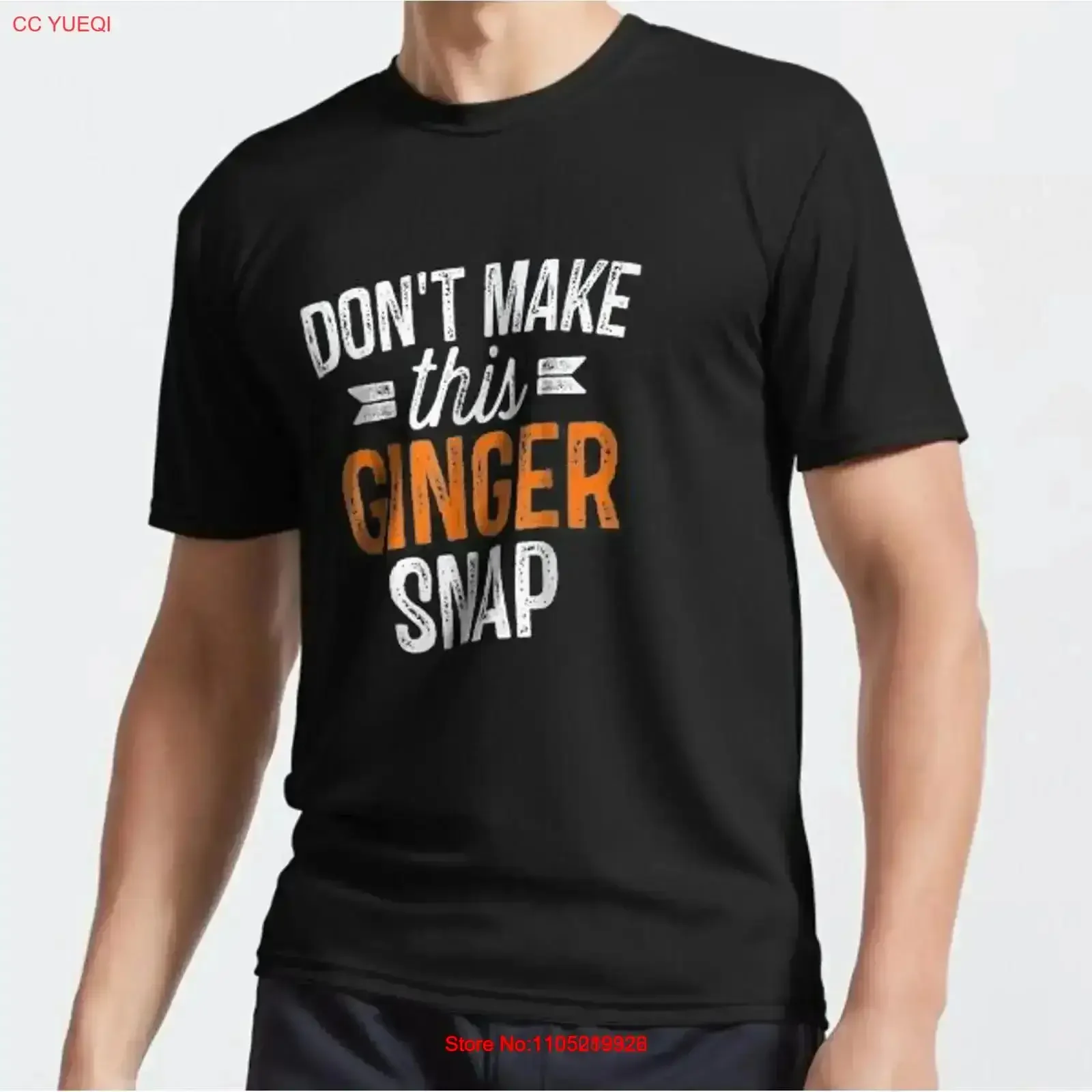 

Don't Make This Ginger Snap Joke Quote About Redhead FunnyActive T Shirt vintage Washed designer clothes Stylish Versatile