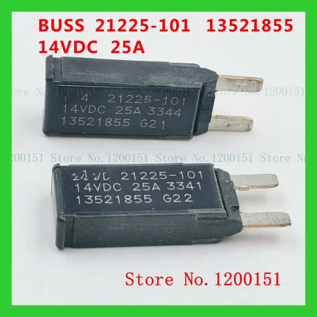 BUSS 21225-112 14VDC 25A BUSS 21225-101 BUSS 21220-00 14VDC 20A   DIP-2 