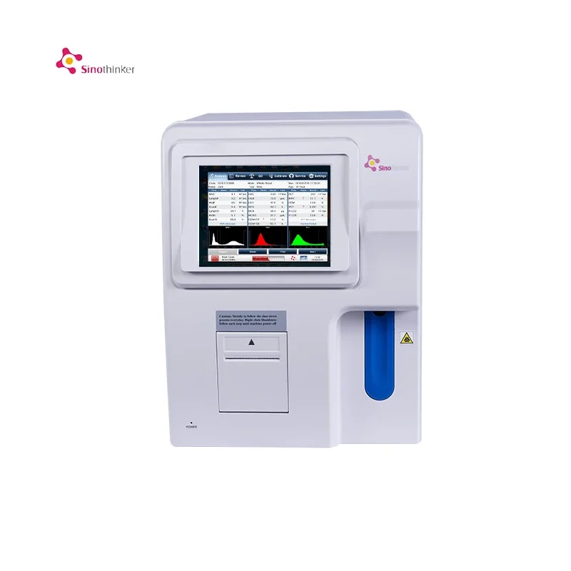 Best-selling CBC Machine Common Laboratory Equipment Fully Automatic Blood Analyzer Reagent Open System