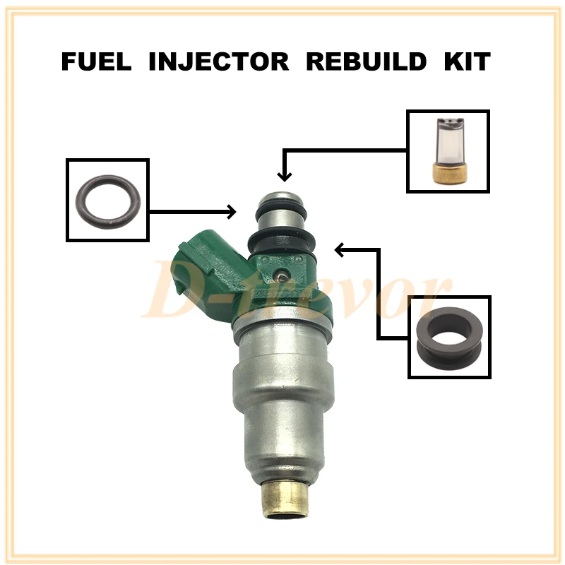 Fuel injector nozzle repair kit for Toyota Tercel 1.5 Paseo 1995-1999 23209-11110 23250-11110