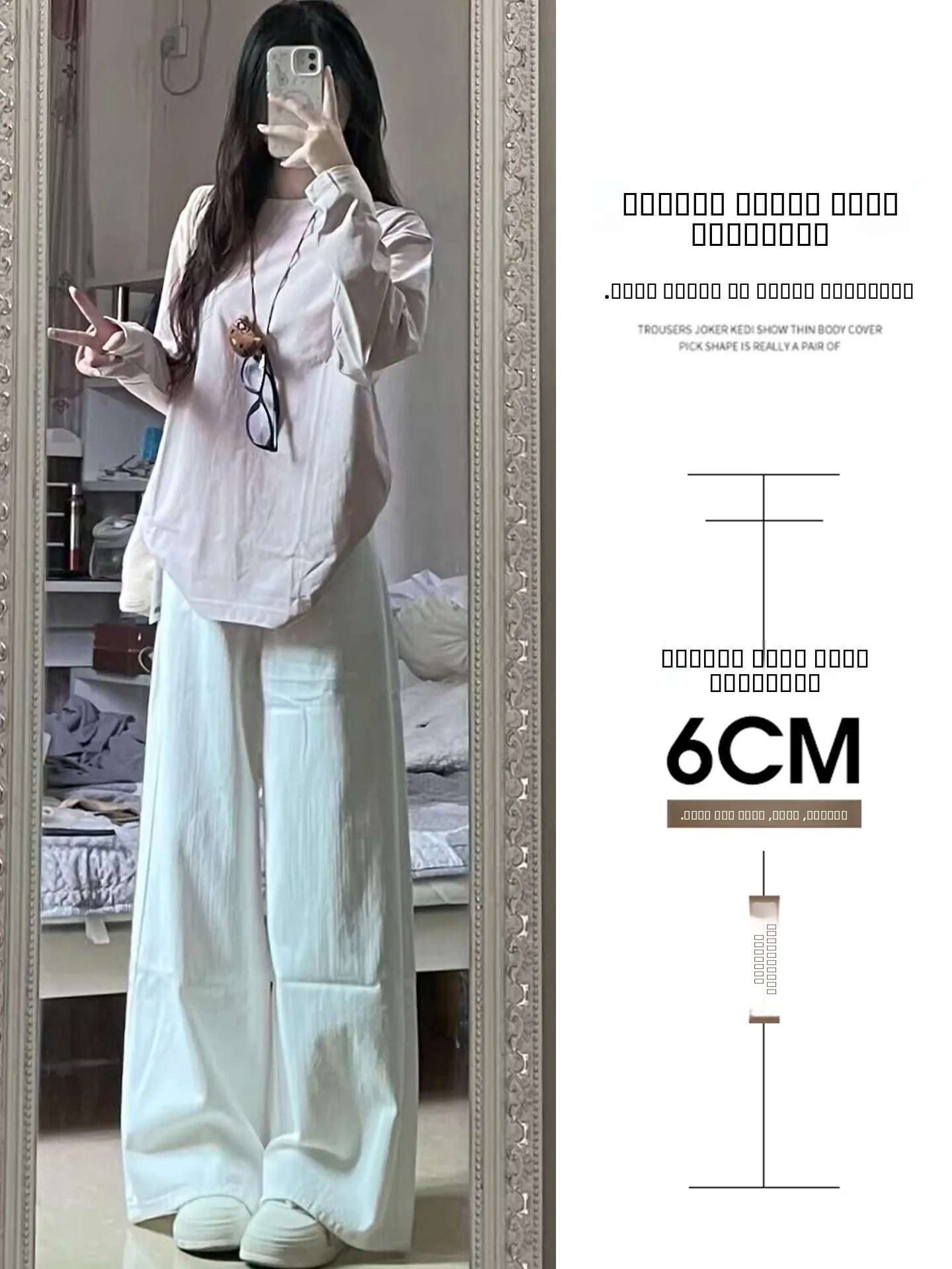 High Waist Draped Loose Women's Wide Leg Pants Cotton Linen Casual Straight Cut Trousers Spring Autumn New Arrival