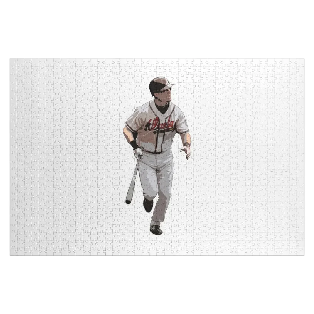 

Chipper Jones Jigsaw Puzzle Personalized Toy Iq Picture Puzzle