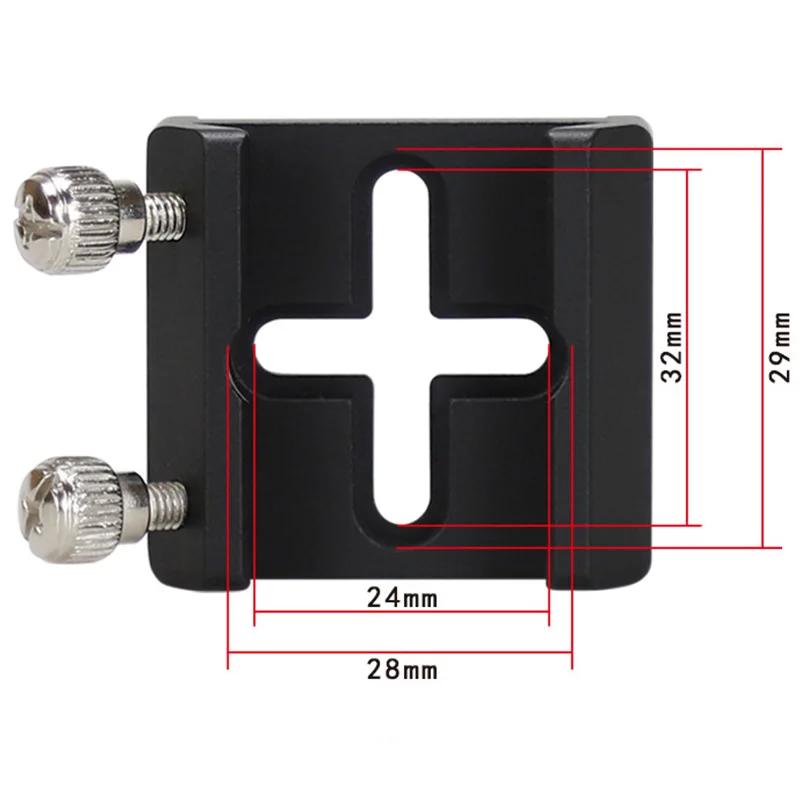 New Telescope Finder Scope Dovetail Slot Mount Bracket Base Plate Sky-Watcher Zwo Celestron