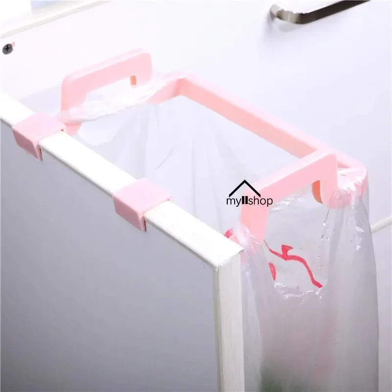 1pc Trash Garbage Bag Racks Portable Hanging Kitchen Storage Rack Gadget Holders Rubbish Household Tools Vegetable Organizer